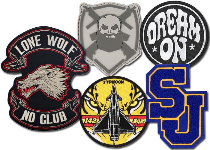 wholesale-custom-patches-types